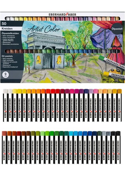 Eberhard Faber Artsit Color Yağlı Pastel 50 Renk