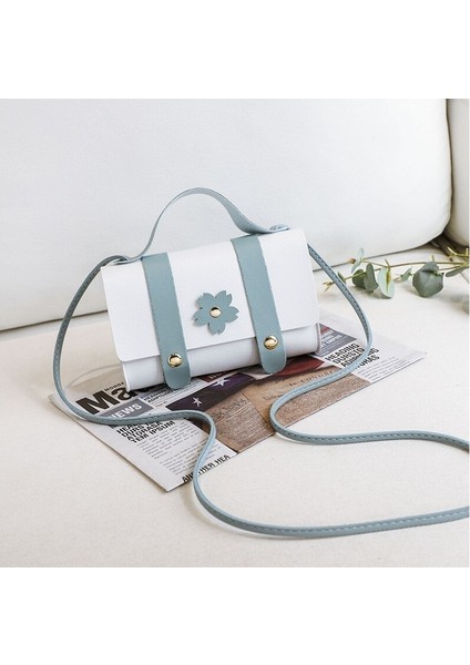 Casual Bayanlar Messenger Çanta Çiçek Küçük Kare Çanta (Yurt Dışından)