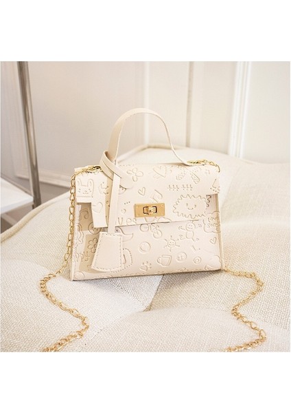 Kabartmalı Clutch Bayan Küçük Çanta Kelly Bag (Yurt Dışından) fiyatları