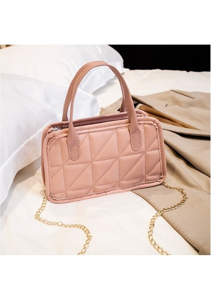 Eşkenar Dörtgen Çanta Askılı Çanta (Yurt Dışından)