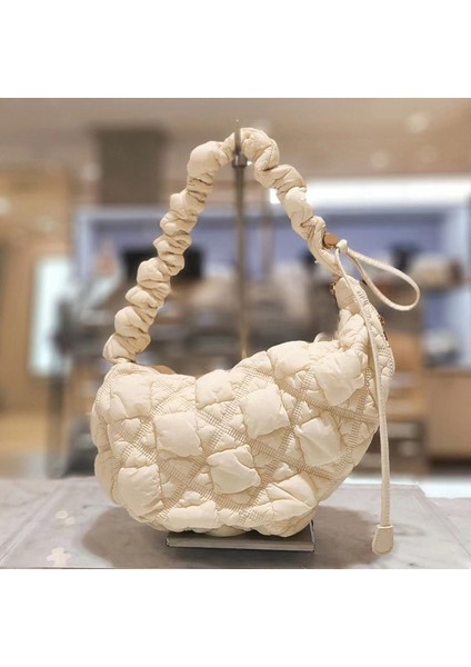 Cloud Bubble Çanta Katlanmış Gündelik Koltuk Altı Tek Omuz Messenger Alt Çanta (Yurt Dışından) modelleri