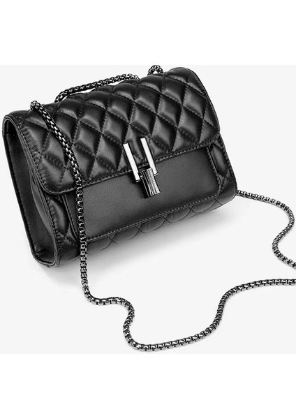 Yeni Eşkenar Dörtgen Zincir Omuz Çantası (Yurt Dışından) fiyatları