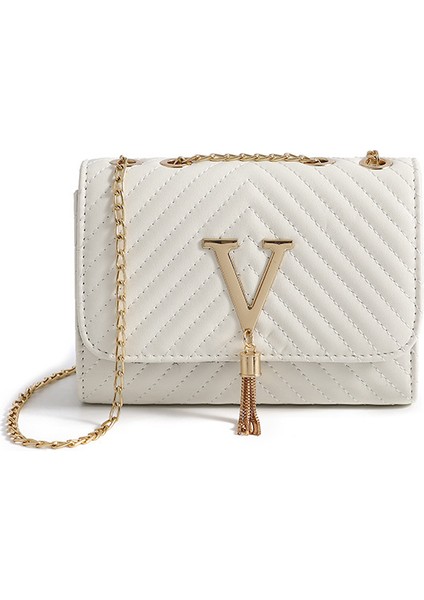 Moda Şerit Nakış Askılı Çanta (Yurt Dışından)