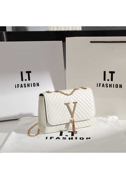 Moda Şerit Nakış Askılı Çanta (Yurt Dışından) fiyatları