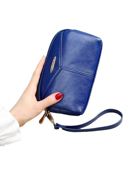 Yeni Moda Gündelik Debriyaj Çanta Bayan Çanta Uzun Bozuk Para Cüzdanı Cep Telefonu Çantası Büyük Kapasiteli Debriyaj Çanta Kadın Küçük Çanta (Yurt Dışından)