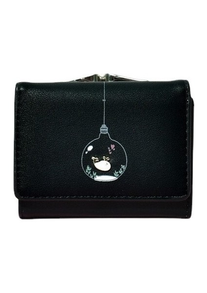 Basit Öğrenci Küçük Para Klipsinin Kadın Kısa Korece Versiyonu (Yurt Dışından)