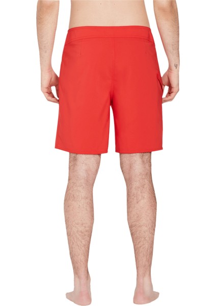 Kırmızı Erkek Kısa Şort Mayo A0812122_VOLCOM Lido Solid Mod 18 R fiyatları