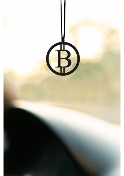 Metal Bitcoin Motifli Dikiz Aynası Süsü Oto Aksesuar Araba Süsü