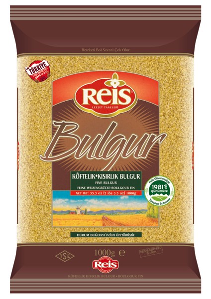 Köftelik Bulgur (Kısırlık) 1 kg