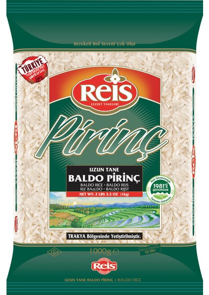 Trakya Baldo Pirinç 1 kg