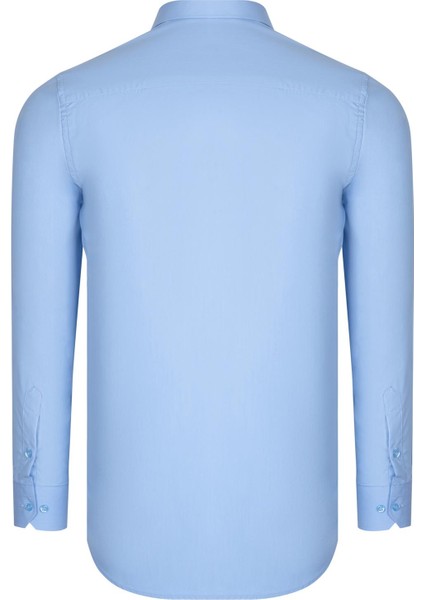 Ikili Set G726 Dewberry Erkek Gömlek-Lacivert-Mavi indirimleri