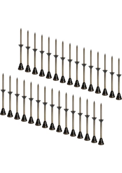 30PCS Golf Club Tees 3 1/4 Inç Eğitim Kırılamaz Eğitim Uygulama Aracı (Yurt Dışından)