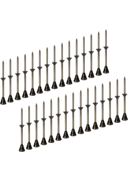 30PCS Golf Club Tees 3 1/4 Inç Eğitim Kırılamaz Eğitim Uygulama Aracı (Yurt Dışından) modelleri