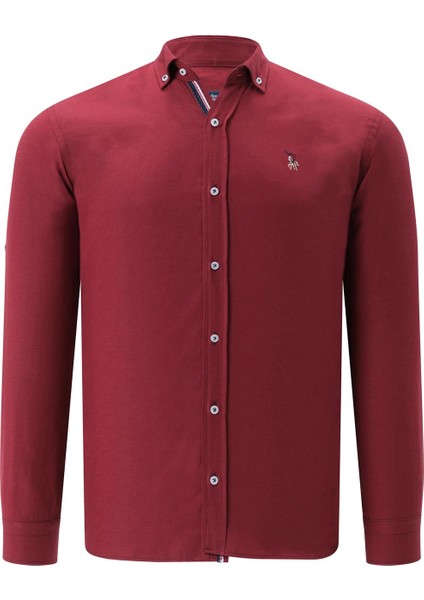Üçlü Set G674 Dewberry Erkek Gömlek-Siyah-Beyaz-Bordo fırsatları