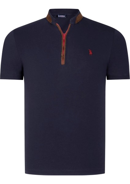 Üçlü Set T8571 Dewberry Fermuarlı Erkek T-Shırt-Lacivert-Beyaz-Haki fiyatları