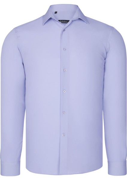 Ikili Set G726 Dewberry Erkek Gömlek-Siyah-Lila fırsatları