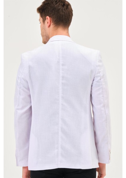 C9059 Dewberry Erkek Ceket-Kar Beyaz fiyatları