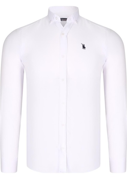 İkili Set G725 Erkek Gömlek-Beyaz-Yeşil fiyatları