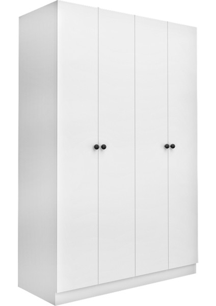 Mobilya Akasya 4 Kapılı 9 Bölmeli Dolap fırsatları
