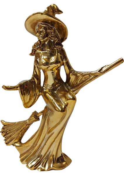 Cadı Biblo Altın Kaplama
