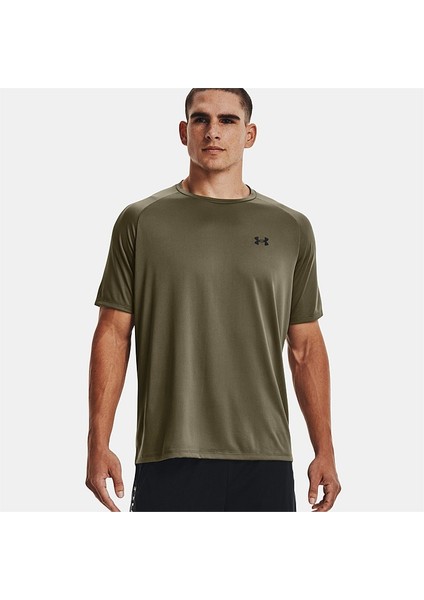 Under Armour 1326413-361 Tech 2.0 Short Sleeve Erkek Yeşil Spor Tişört