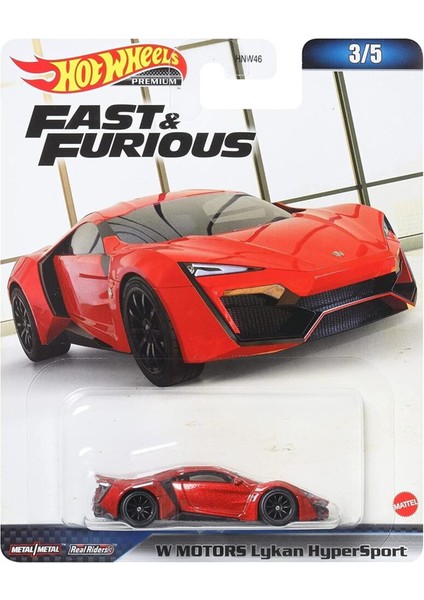 Hot Wheels Premium HNW46 Fast And Furious 2023 Mix 2