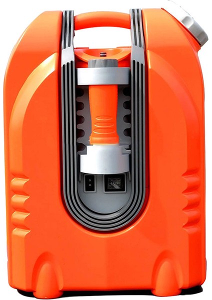 20 Litre Şarjlı Oto Yıkama Makinesi - 130 Psi Tekerlekli Araç Yıkama Makinesi - Fenerli - Yıkama Fırçalı