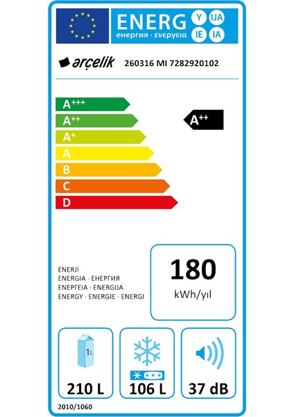 260316 Mı No Frost Buzdolabı