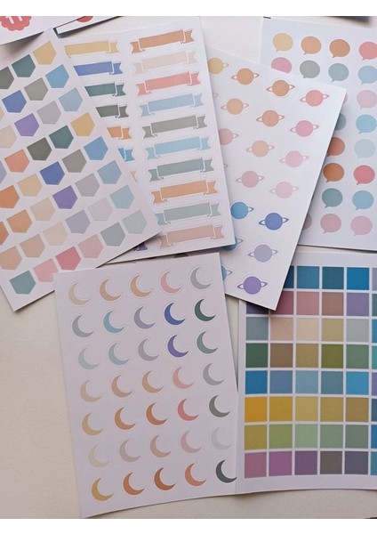 500 Adet Planner Soft Işaretleme Ajanda Günlük Bullet Journal Scrapbook