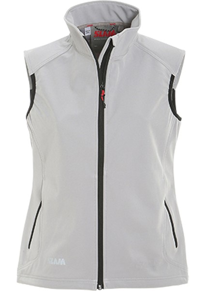 Açık Gri Kadın Dik Yaka Regular Fit Yelek A926001S00_ACT Ws Softshell Vest