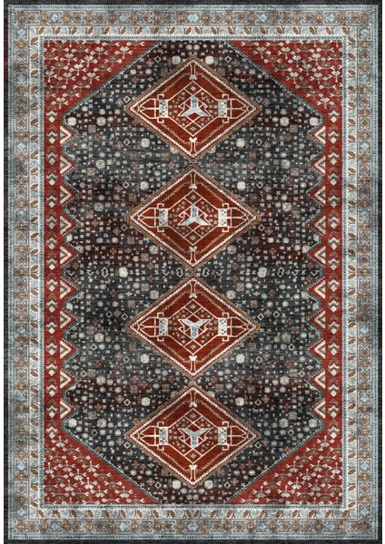 Konfor Antico 2355 Pamuk Tabanlı Yıkanabilir Otantik Vintage Klasik Eskitme Halı140x200 fiyatları
