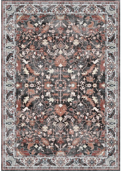 Konfor Antico 2354 Pamuk Tabanlı Yıkanabilir Otantik Vintage Klasik Eskitme Halı140x200 fiyatları