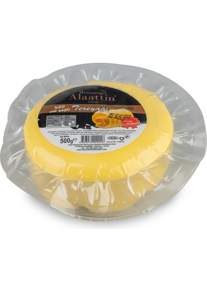 %80 Süt Yağlı Tereyağı 500 Gram
