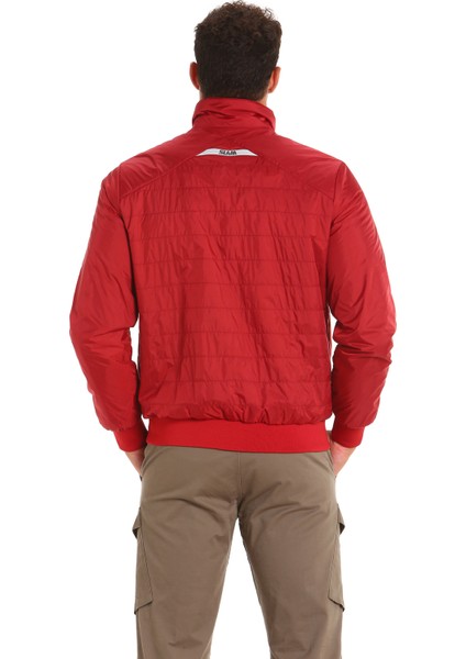 Kırmızı Erkek Dik Yaka Regular Fit Ceket A123003S00_ACT Graphene Short Jkt modelleri