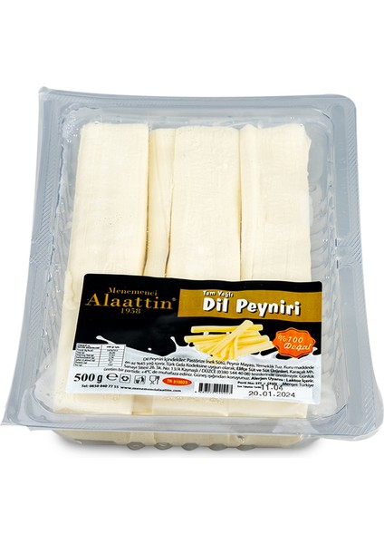 Tam Yağlı Dil Peyniri 500 Gram
