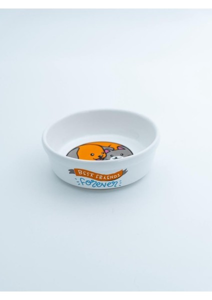 Yıkanabilir Seramik Mama ve Su Kabı 16 cm 400 ml No-11