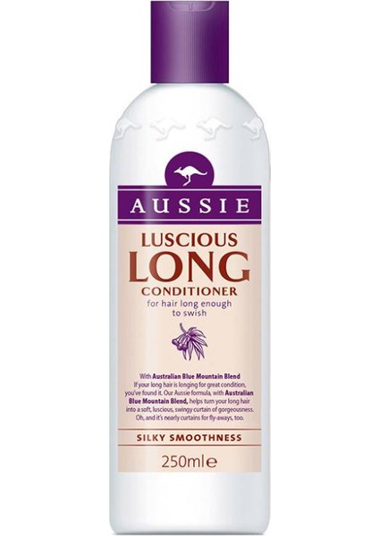 Luscious Long Avusturalya Mavi Dağ Harmanı Özlü Saç Uzatan Saç Bakım Kremi 250 ml