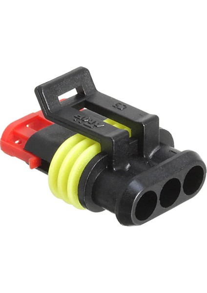 10 Adet TE 282087-1 Otomotiv Konnektör Gövdesi | 2 Pin Elektrik Bağlantı Soketi