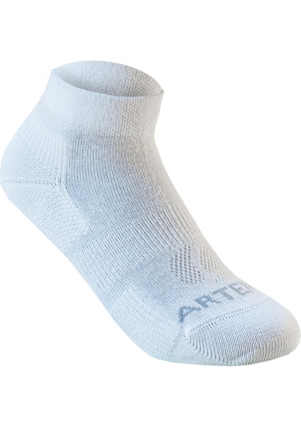 Artengo Çocuk Tenis Çorabı - Orta Boy Konçlu - 3 Çift - Lacivert / Beyaz - Rs160 modelleri
