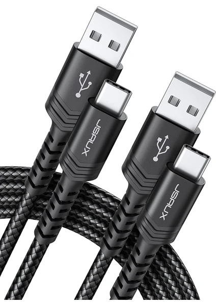 Profesyonel Serisi  USB To Type-C 3 Amper Hızlı Şarj ve Data Kablosu 1 Metre iPhone 15 serisi Ve Android Type-C girişli cihazlar ile uyumlu CC0011 Siyah