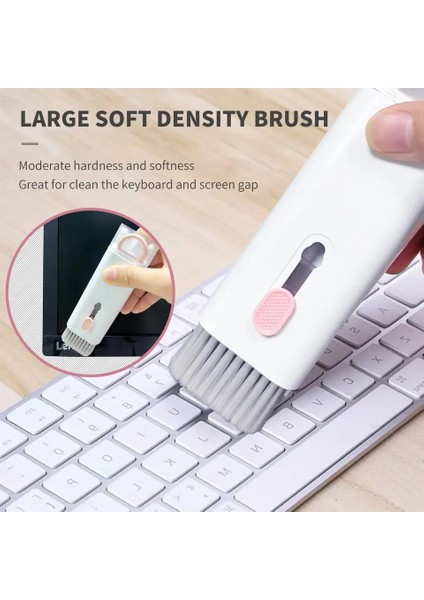 7'si 1 Arada Çok Fonksiyonlu Klavye Kulaklık Telefon Bilgisayar Monitör Için Temizleme Kiti modelleri