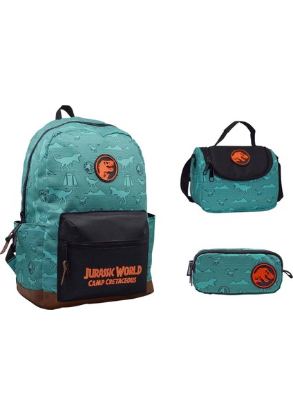Jurassıc World Sırt Çantası 3 Lü Set