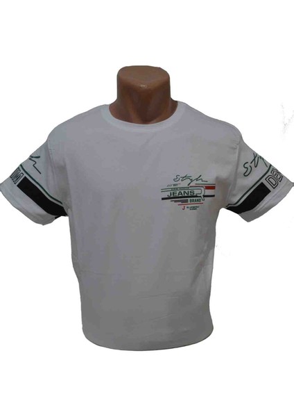 Jeans Yazılı Tişört