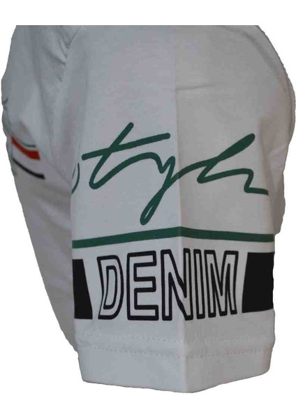 Jeans Yazılı Tişört modelleri