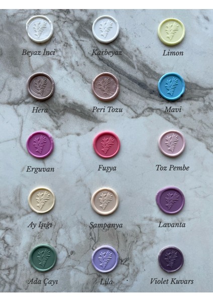 Beyaz Inci Mühür Mumu (12 Çubuk) modelleri