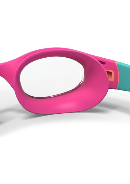 Nabaiji Yüzücü Gözlüğü - S Boy - Pembe - 100 Soft