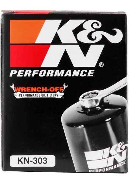 KN-303 1992-1999 Honda Cbr 900 Rr Uyumlu Yağ Filtresi