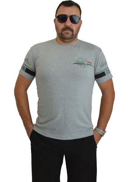 Jeans Yazılı Tişört