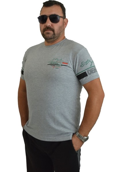 Jeans Yazılı Tişört