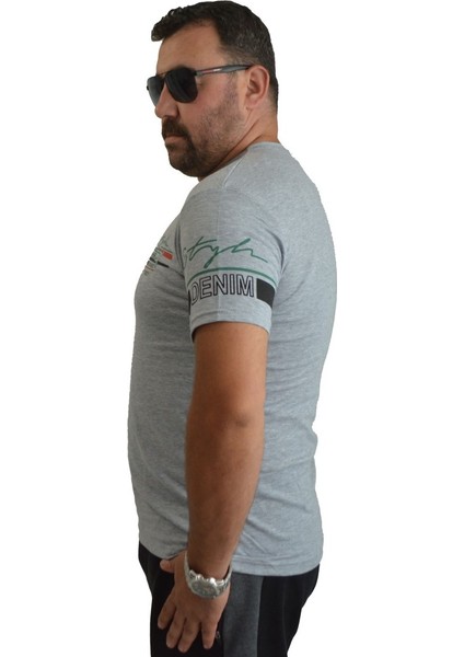 Jeans Yazılı Tişört